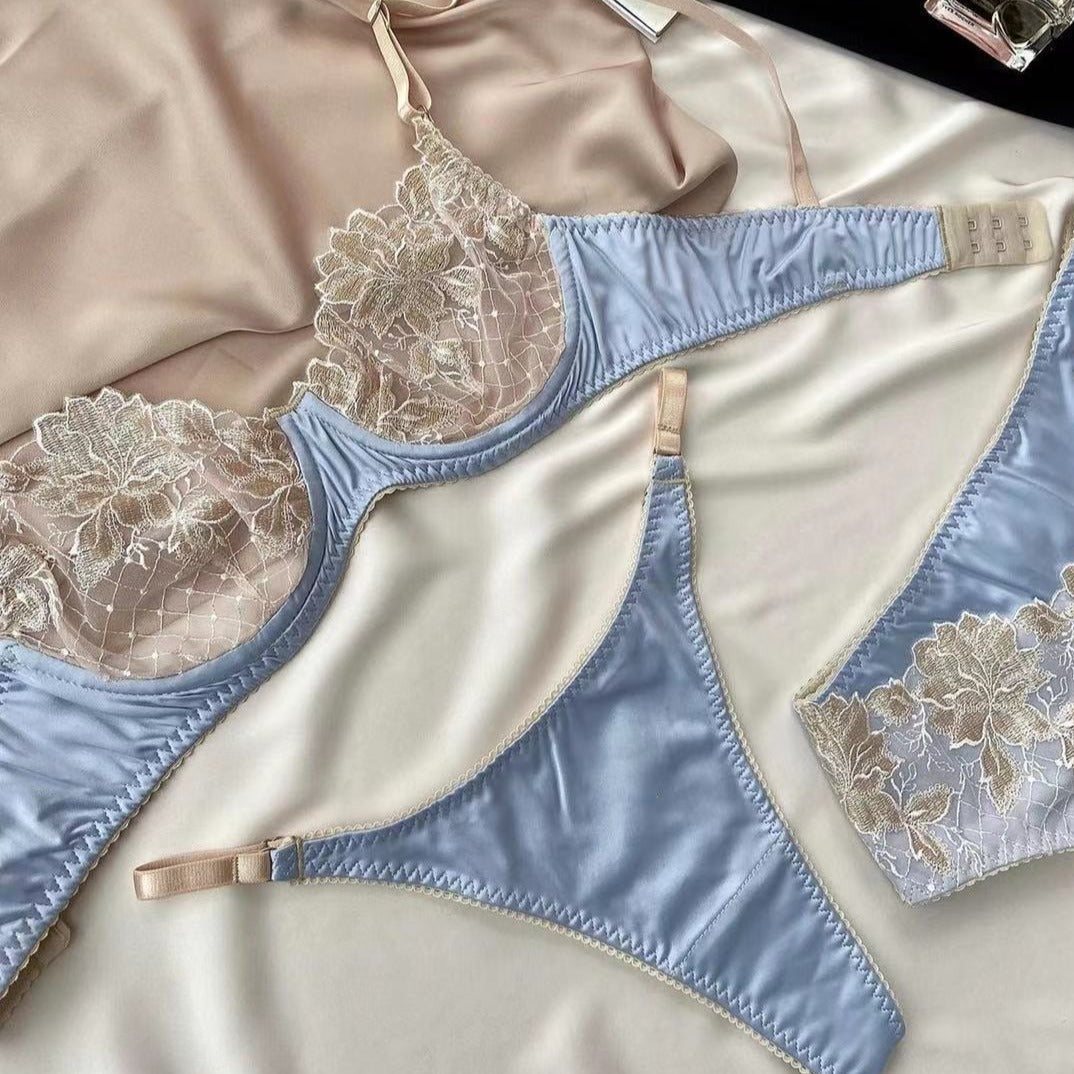 Satynowy zestaw bielizny Aurélie-lorana.eu