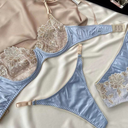 Satynowy zestaw bielizny Aurélie-lorana.eu