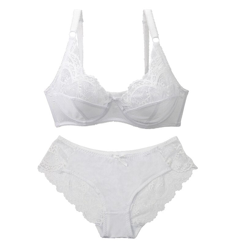 Koronkowy komplet bielizny Plus Size Maddy-lorana.eu