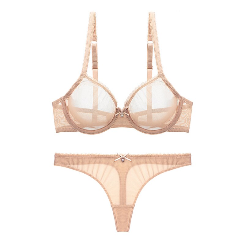 Prześwitujący komplet bielizny Odette-lorana.eu