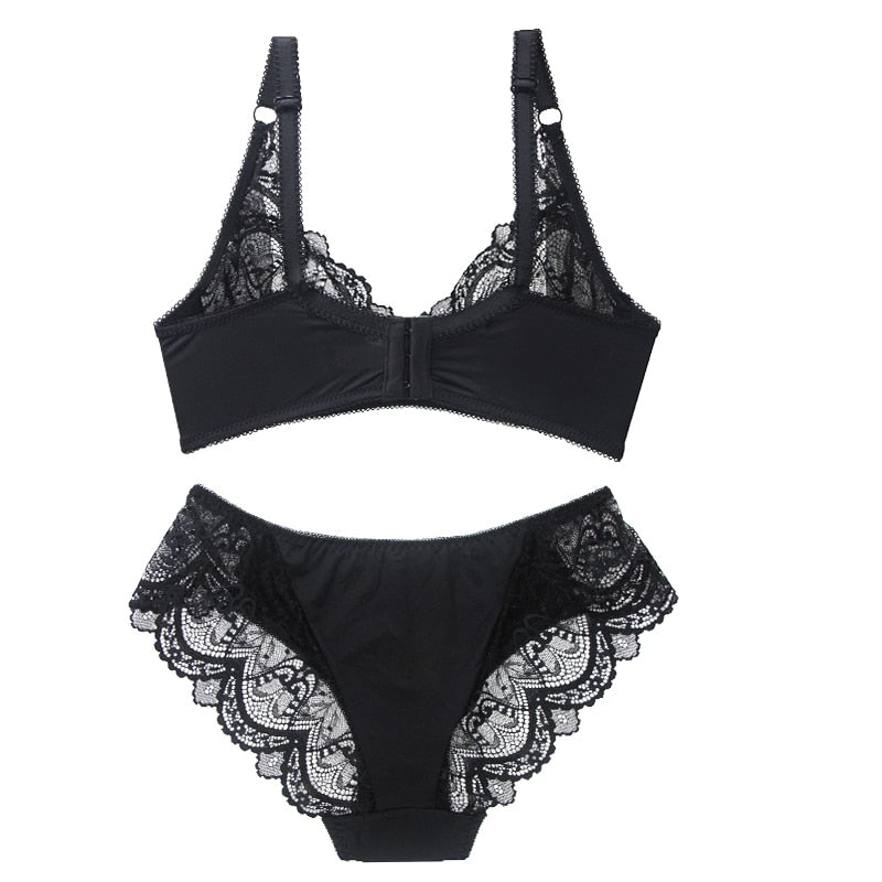 Koronkowy komplet bielizny Plus Size Maddy-lorana.eu