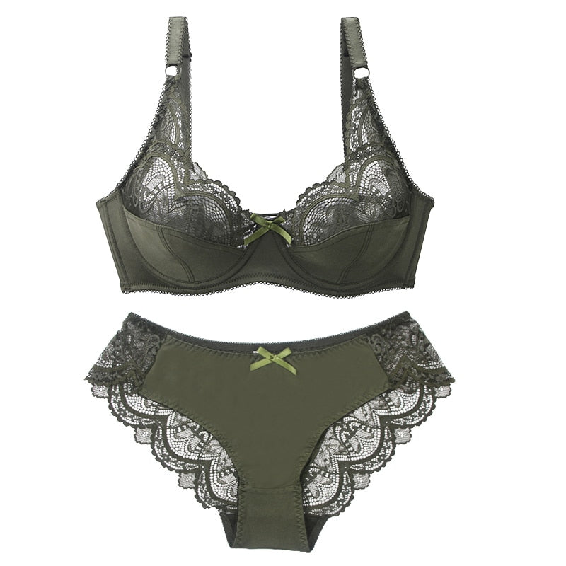 Koronkowy komplet bielizny Plus Size Maddy-lorana.eu