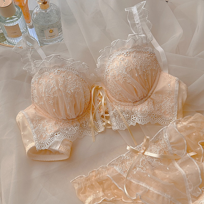 Sensualny prześwitujący komplet bielizny Luna-lorana.eu
