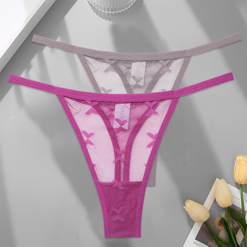 Prześwitujące stringi 2-pak Roslin-lorana.eu