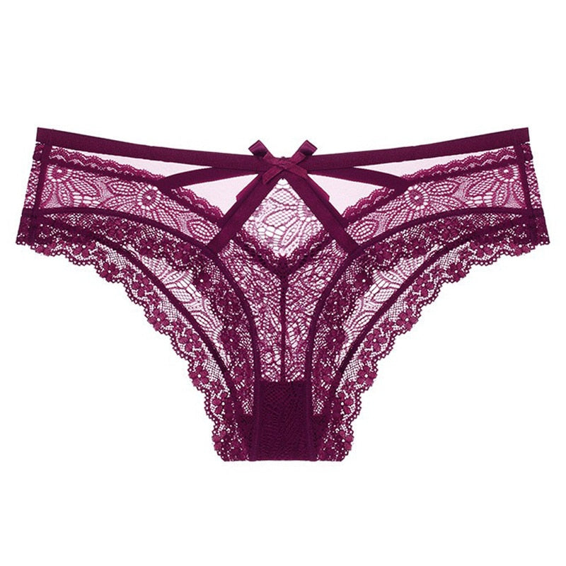 Koronkowe figi z paseczkami Alix-lorana.eu