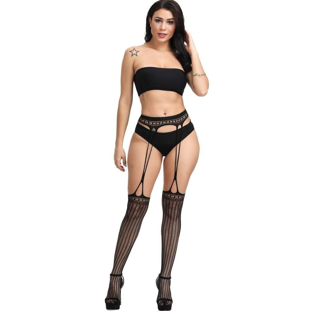 Pończochy z pasem Élodie-lorana.eu