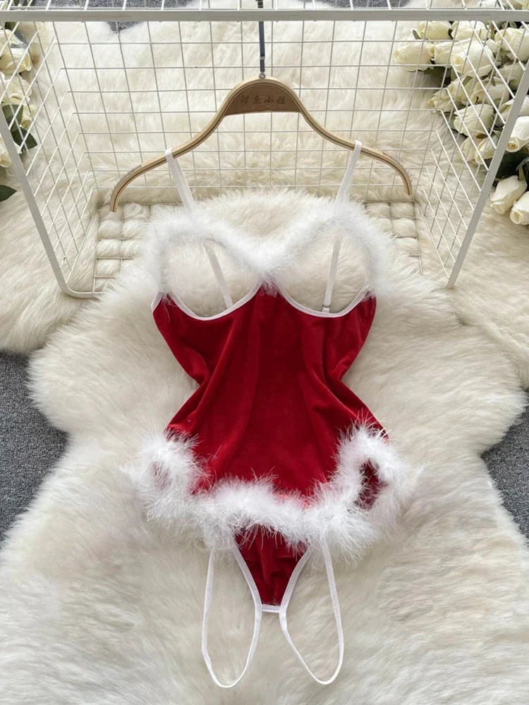 Świąteczne body na ramiączkach Rosalie-lorana.eu