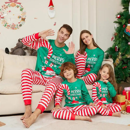 Pyjama glacé pour toute la famille -Papa-lorana.eu