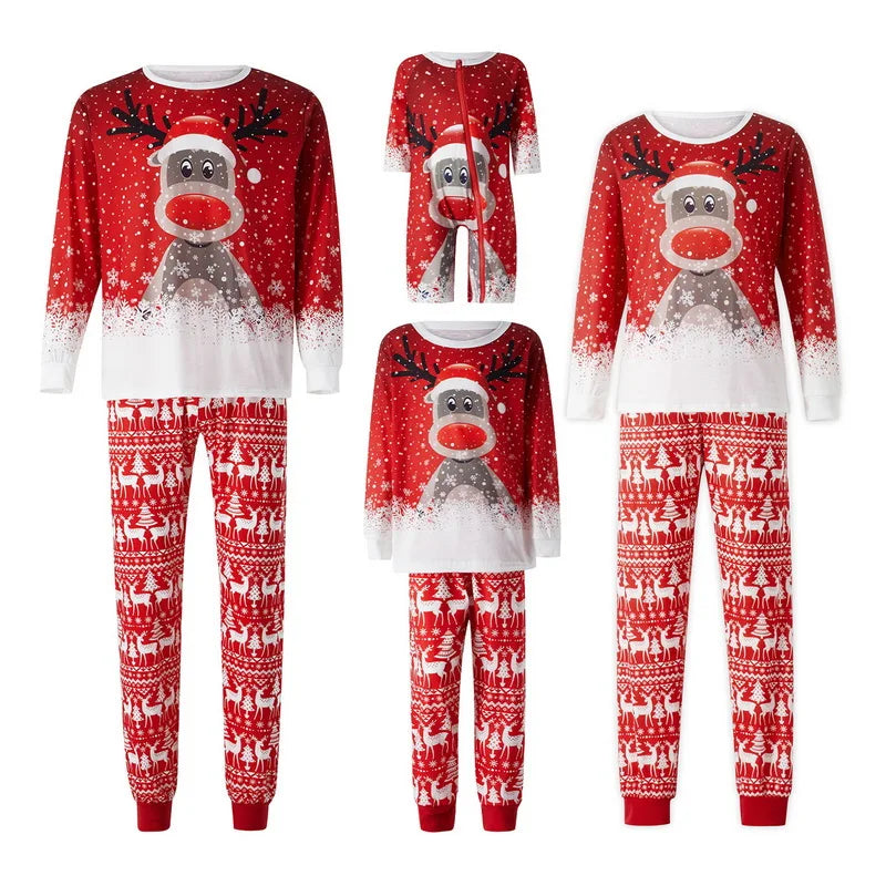 Pyjamas d'hiver pour femme avec Rudolf-lorana-eu