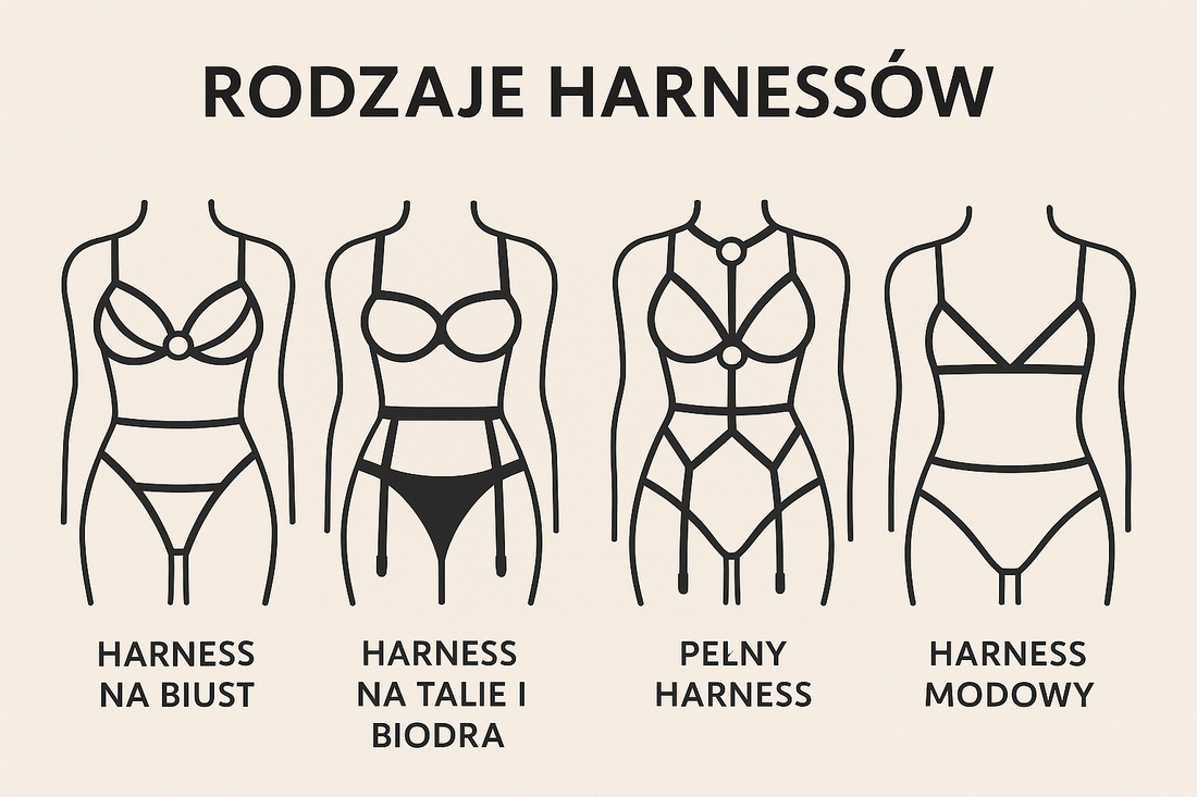 Harnessy - nowy trend w bieliźnie erotycznej. Jak je nosić i stylizować?