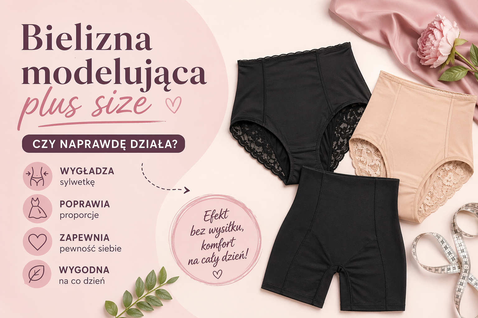 Bielizna modelująca plus size – czy naprawdę działa?