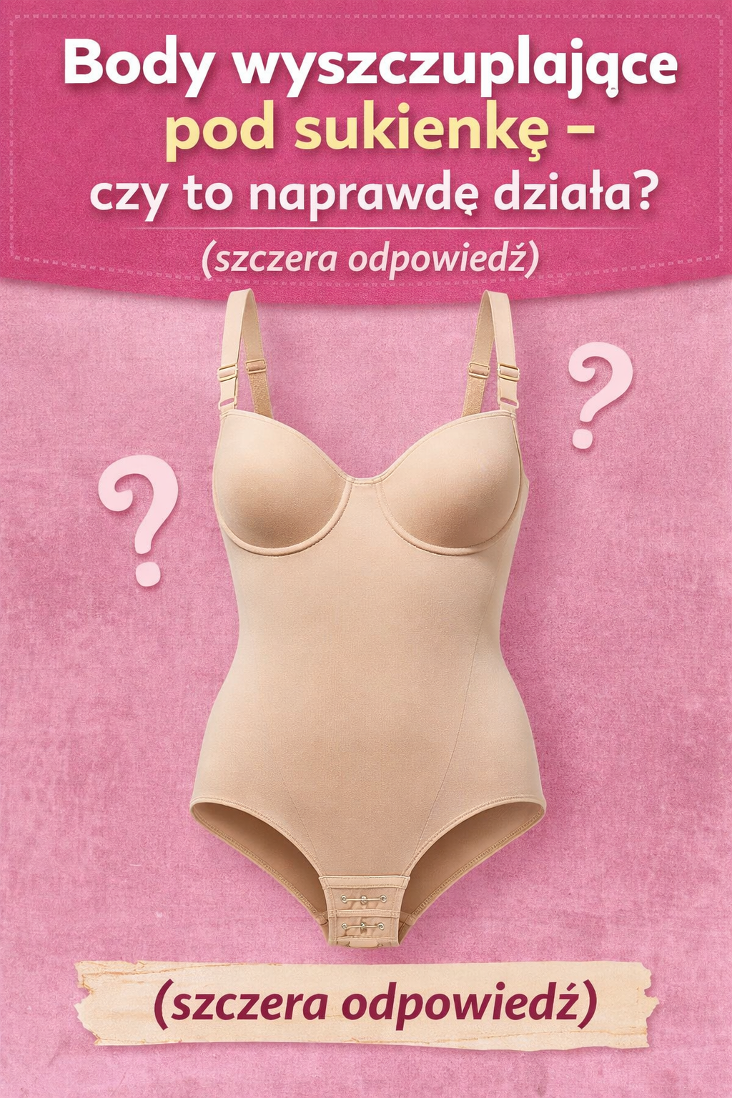 Body wyszczuplające pod sukienkę – czy to naprawdę działa? (szczera odpowiedź)