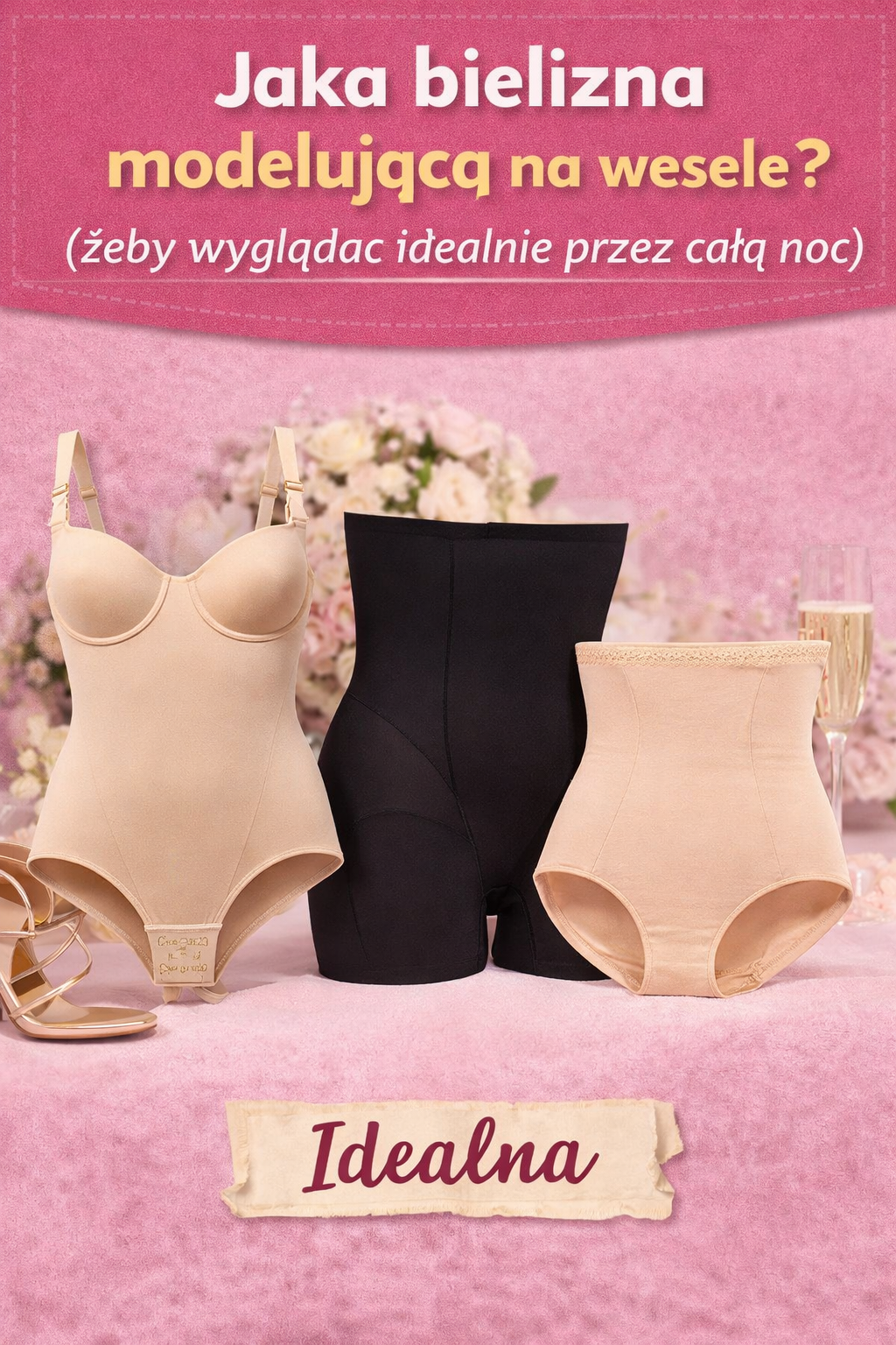 Jaka bielizna modelująca na wesele? (żeby wyglądać idealnie przez całą noc)