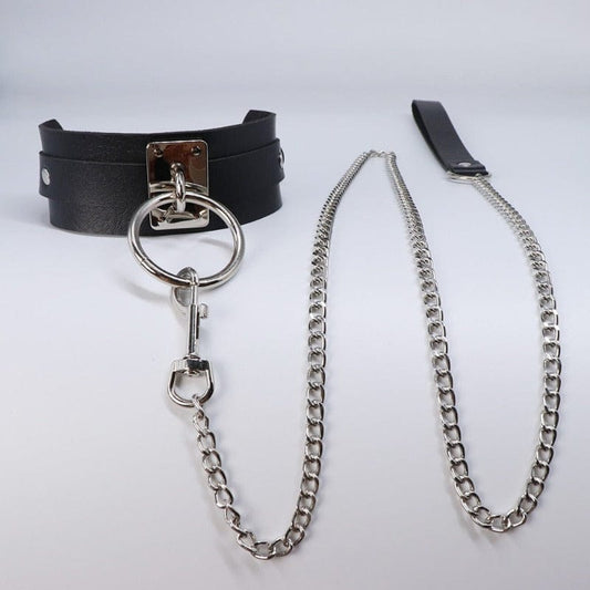 Choker z łańcuszkiem Elaine-lorana.eu