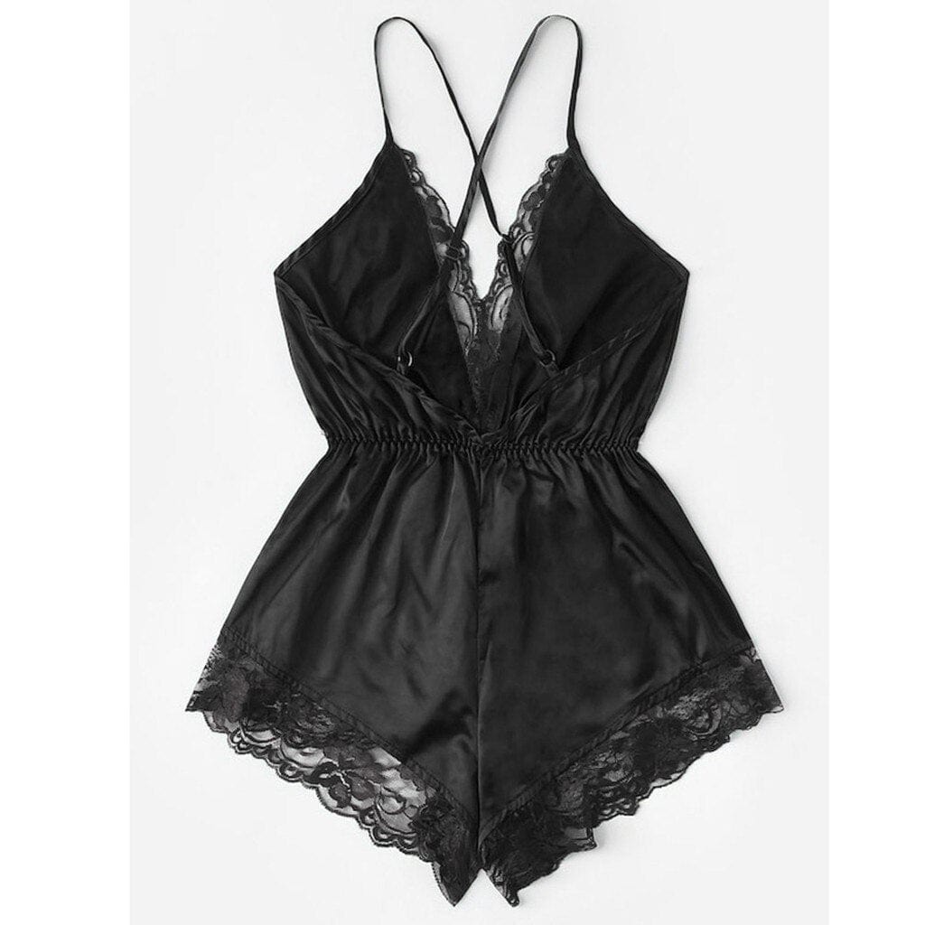 Jednoczęściowa piżama damska plus size Solène-lorana.eu