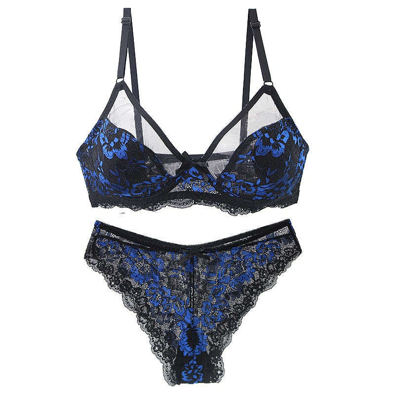 Koronkowy komplet bielizny Plus SizeEquuleus-Koronkowy komplet bielizny Plus Size Chloé.pllorana.eu