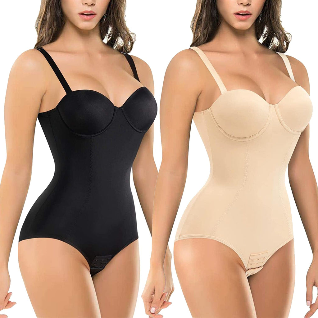Modelujące body na ramiączkach plus size Gabrielle-lorana.eu