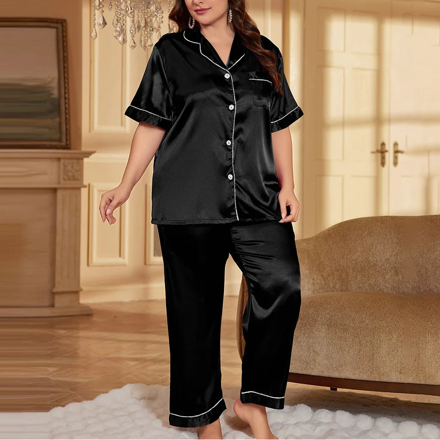 Dwuczęściowa piżama Plus Size Joséphine