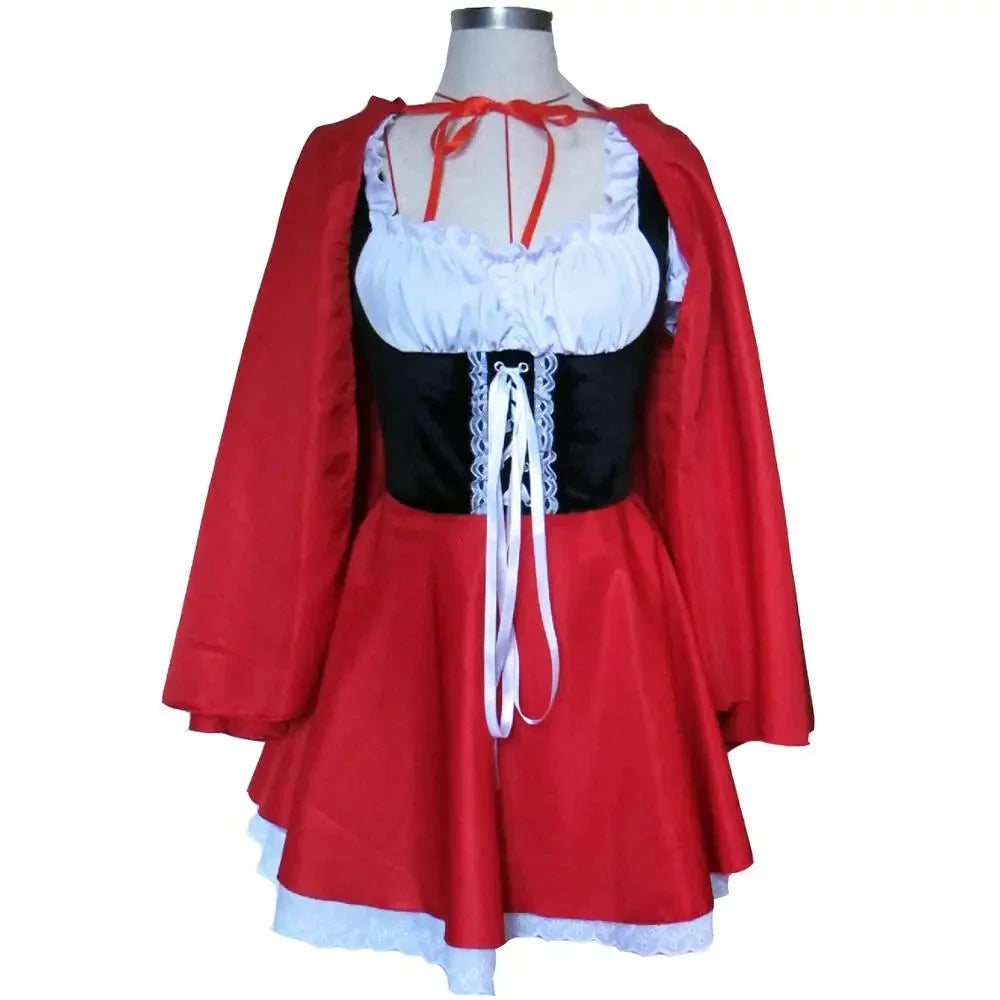 Strój Czerwonego Kapturka plus size Mireille-lorana.eu
