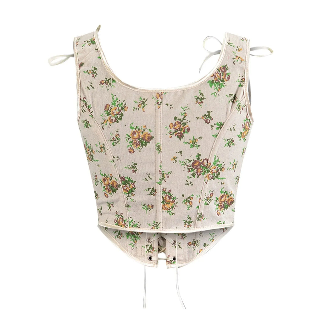 Gorset w stylu vintage plus size Madeleine