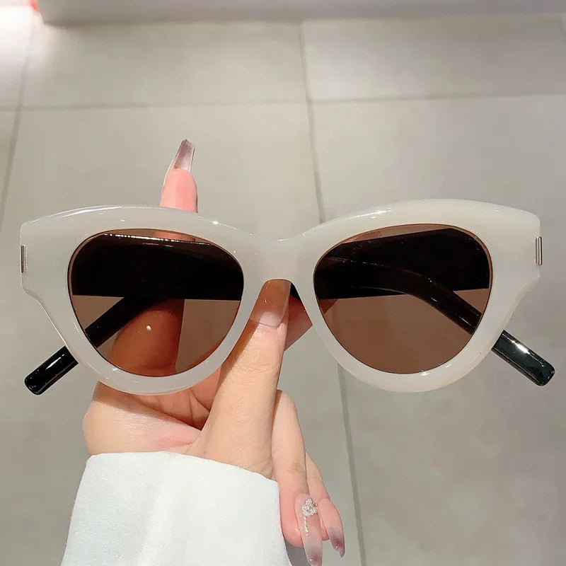 Okulary w stylu vintage plus size Évelyne