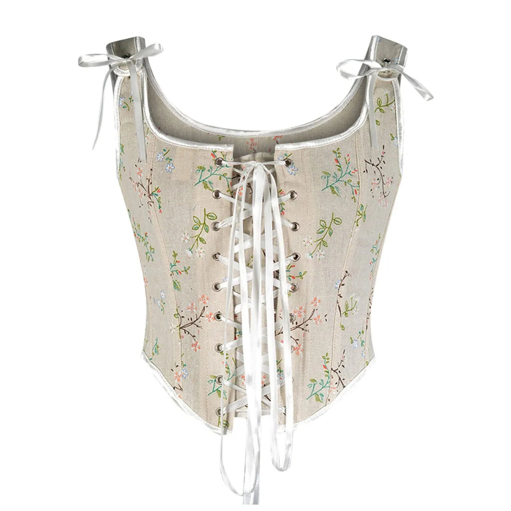 Gorset w stylu vintage plus size Madeleine-lorana.eu