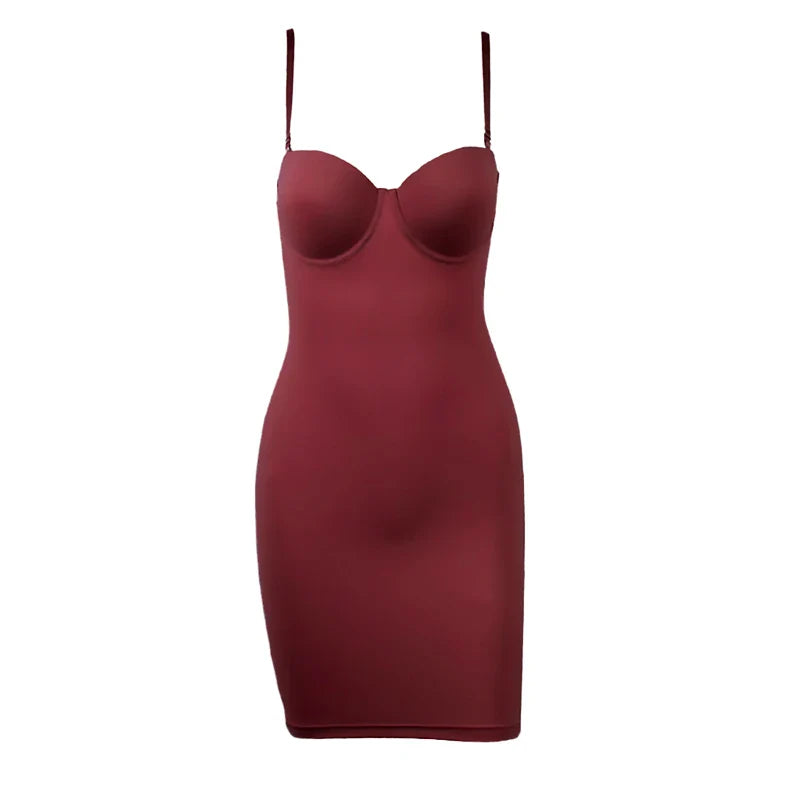 Bieliźniana sukienka modelująca plus size Élodie-lorana.eu