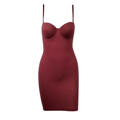 Bieliźniana sukienka modelująca plus size Élodie-lorana.eu