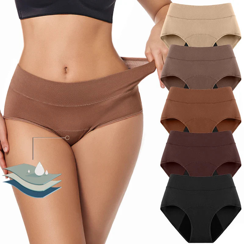 Menstruacyjne majtki z wysokim stanem Élodie-lorana.eu