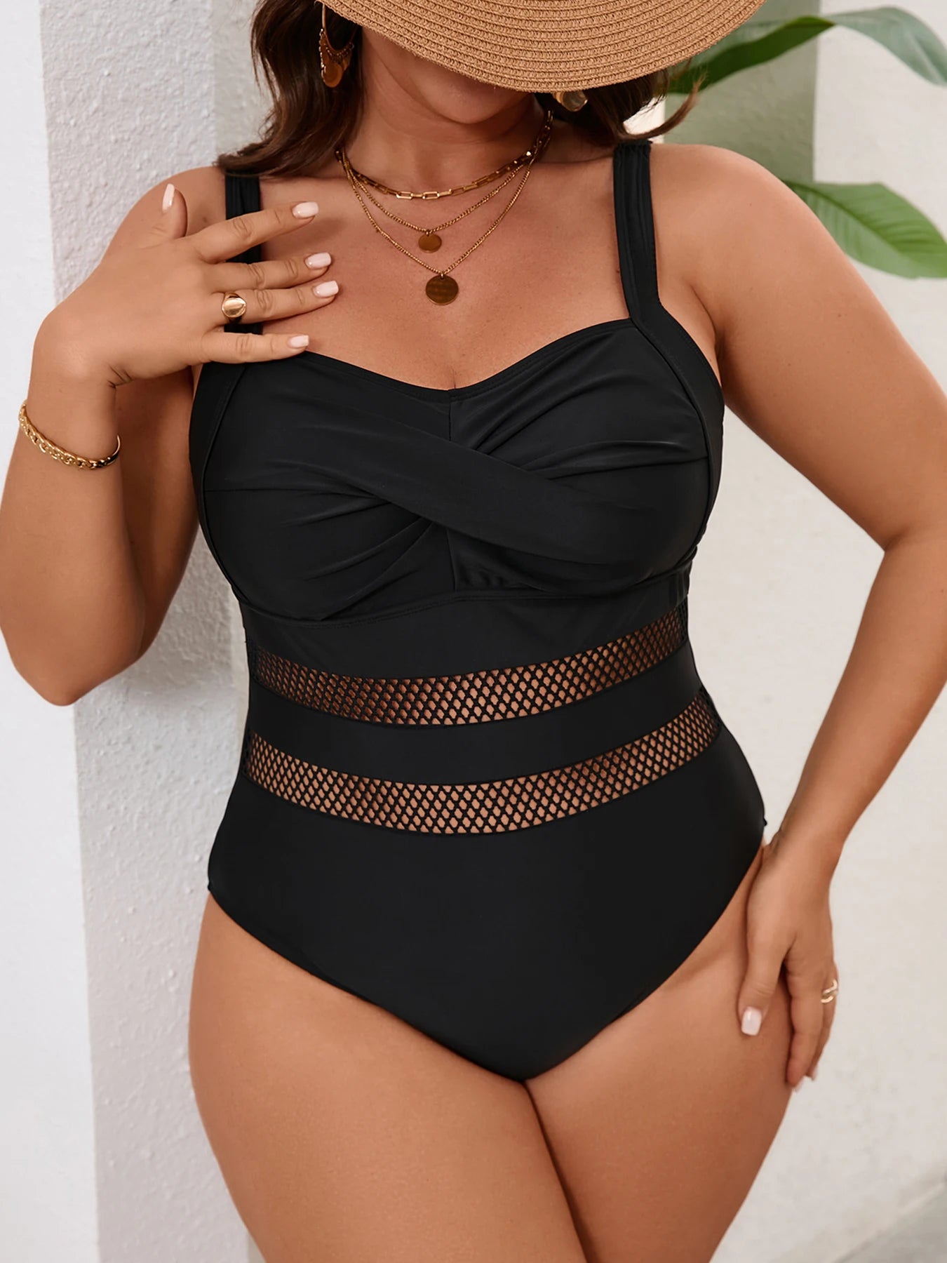 Jednoczęściowy strój kąpielowy Henriette