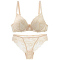 Koronkowy komplet bielizny PUSH-UP Plus Size Élodie-lorana.eu