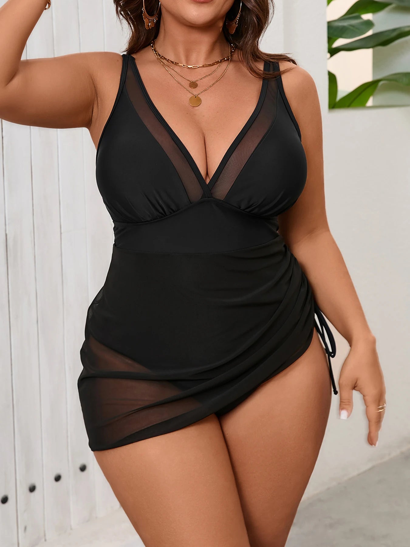 Jednoczęściowy strój kąpielowy Augustine