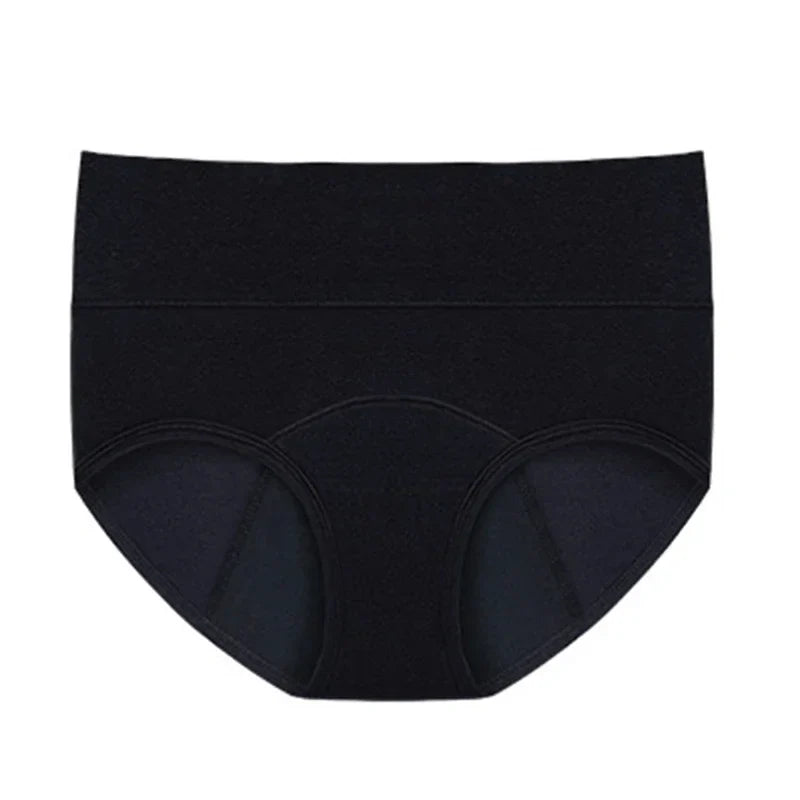 Majtki menstruacyjne z wysokim stanem plus size Éloïse-lorana.eu