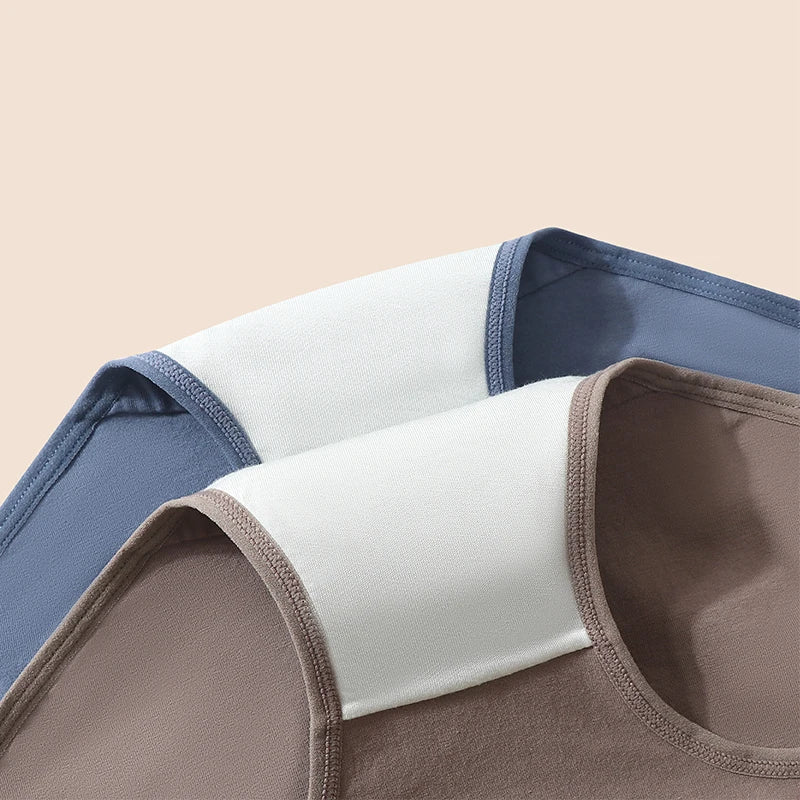 4-pak majtek modelujących z wysokim stanem plus size Chloé-lorana.eu