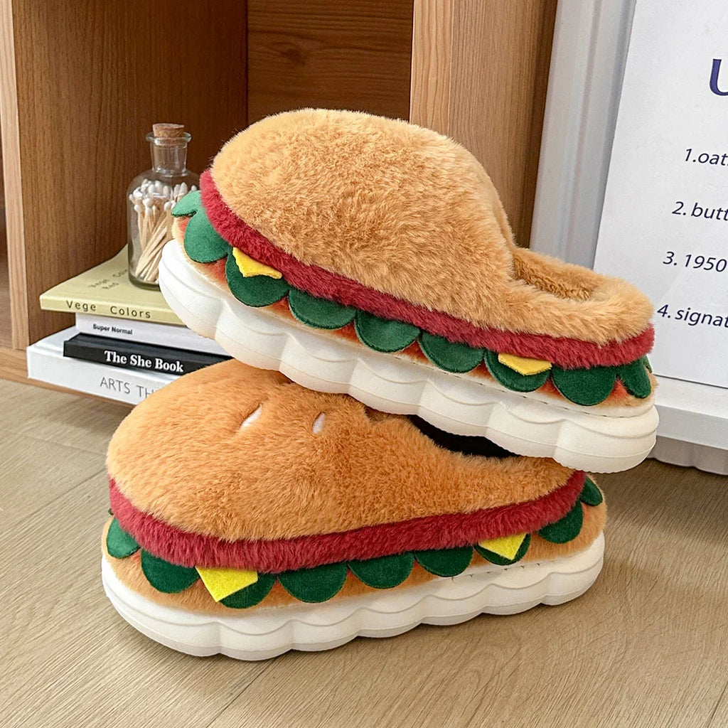 Kapcie burgery plus size Dominique