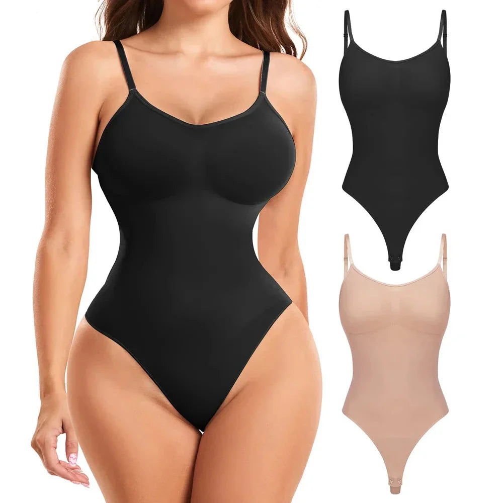 Modelujące body ze stringami Lucienne-lorana.eu