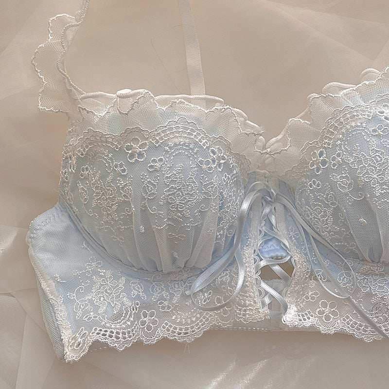 Sensualny prześwitujący komplet bielizny Luna-lorana.eu