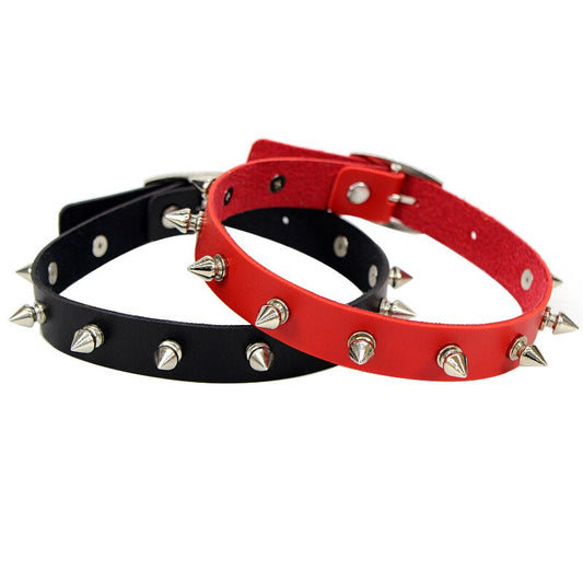 Choker z kolcami Brielle-lorana.eu