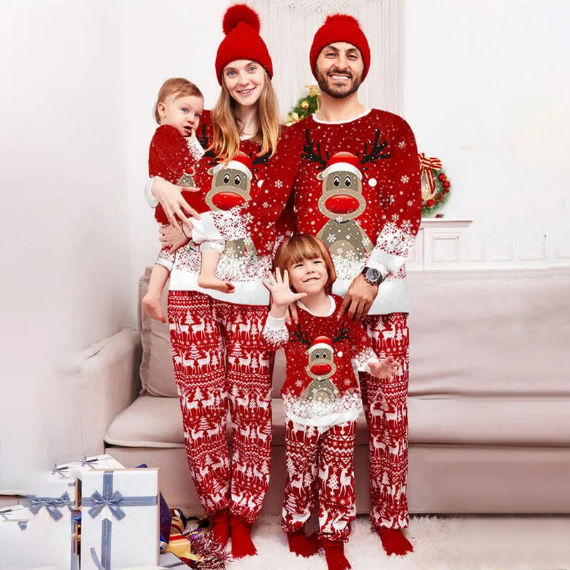 Pyjamas d'hiver pour femme avec Rudolf-lorana-eu