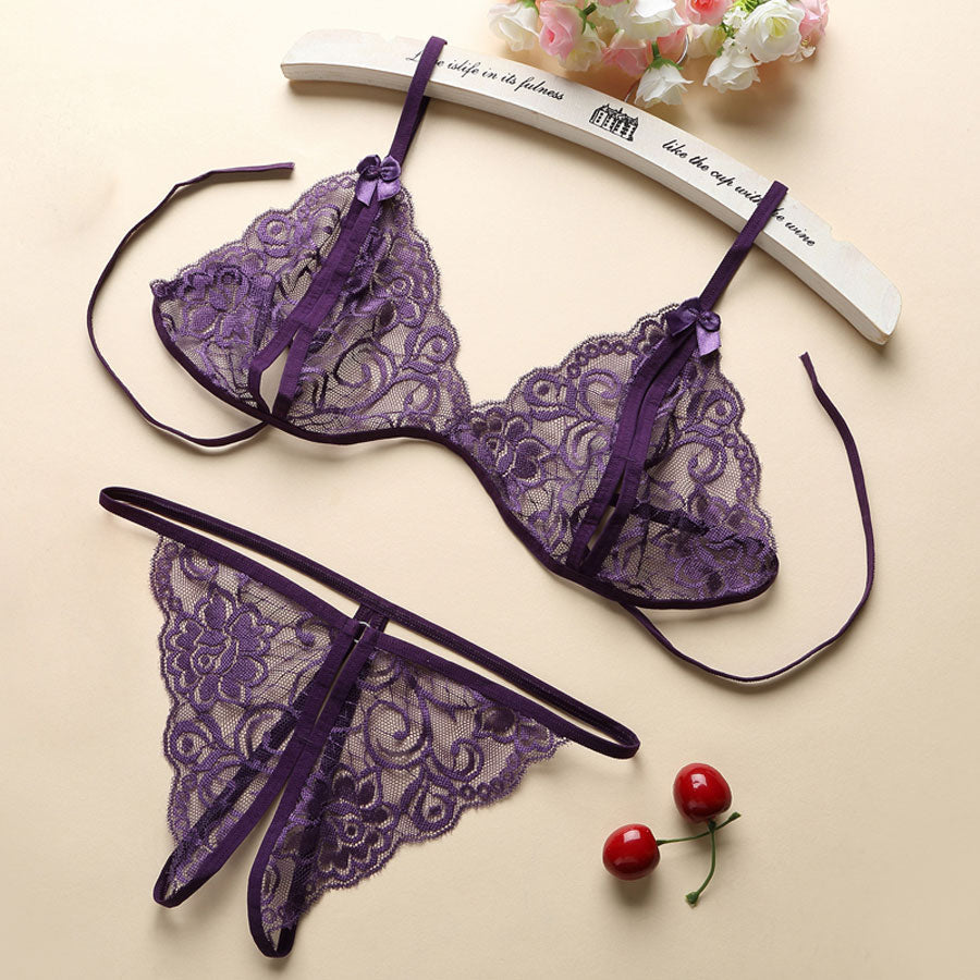 Ensemble de lingerie en dentelle-lorana.eu