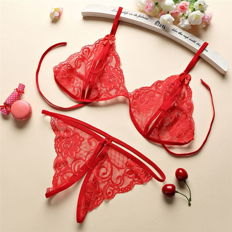 Ensemble de lingerie en dentelle-lorana.eu