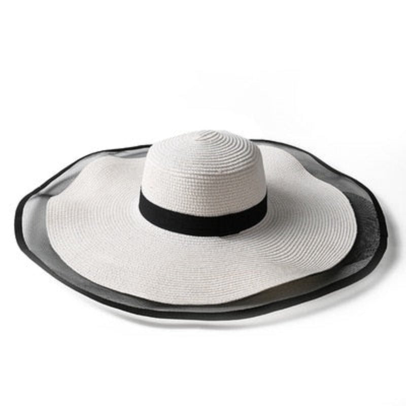 Chapeau d'été à bord transparent-lorana.eu