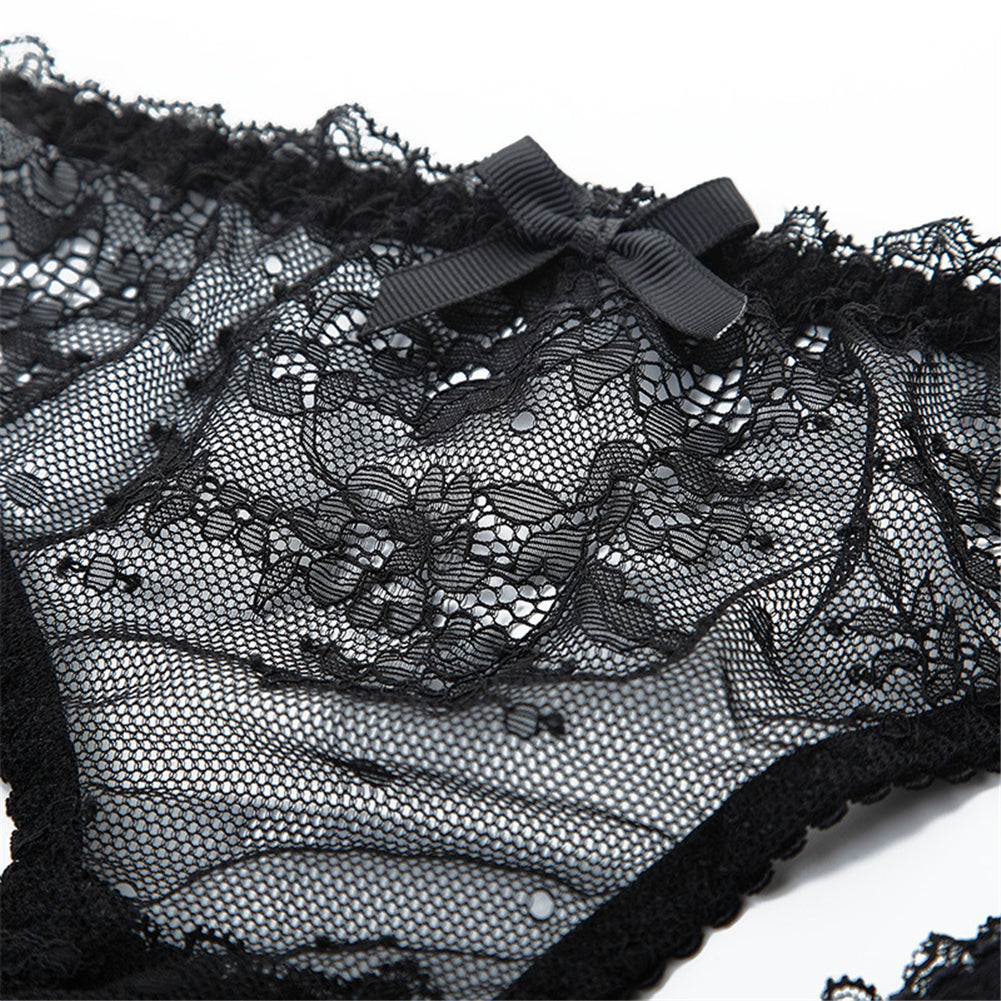 Ensemble de lingerie en dentelle 5 pièces-lorana.eu