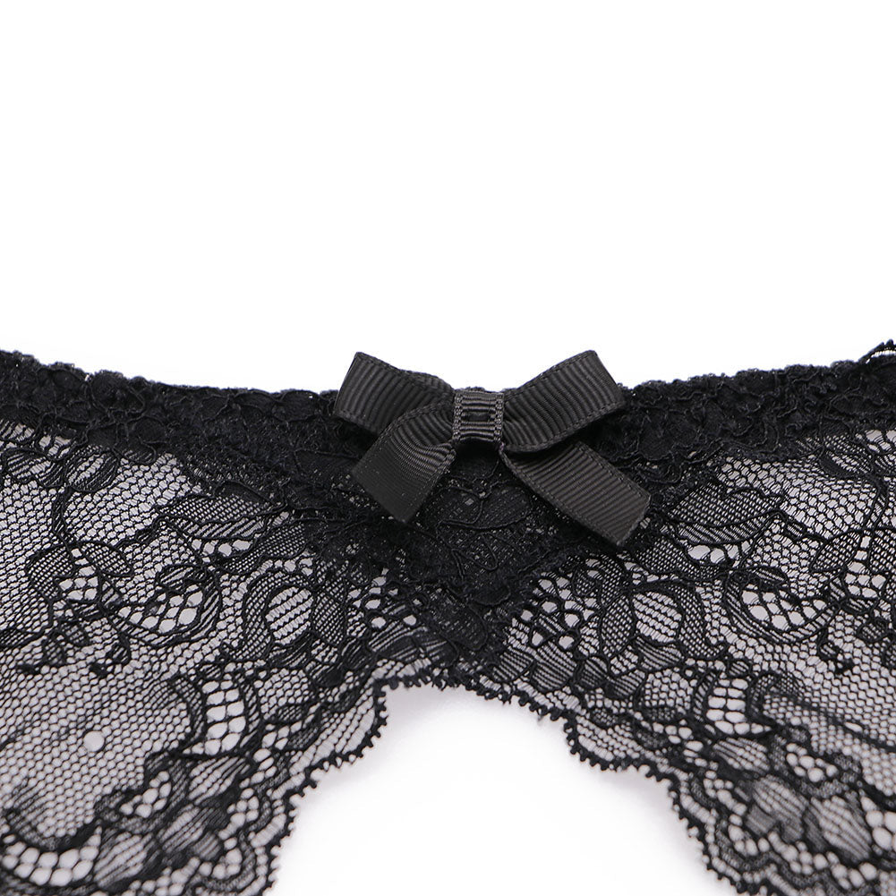 Ensemble de lingerie en dentelle 5 pièces-lorana.eu