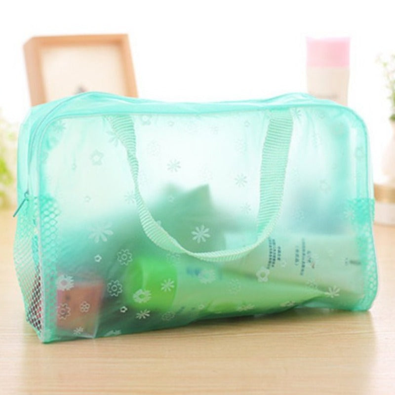 Pochette à cosmétiques transparente et étanche-lorana.eu