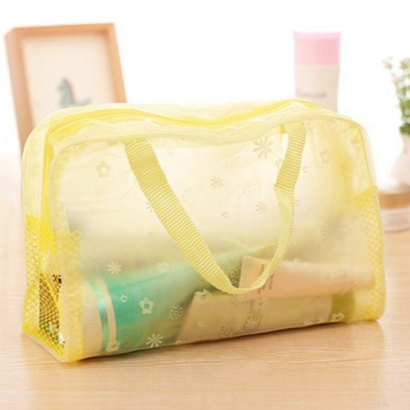 Pochette à cosmétiques transparente et étanche-lorana.eu