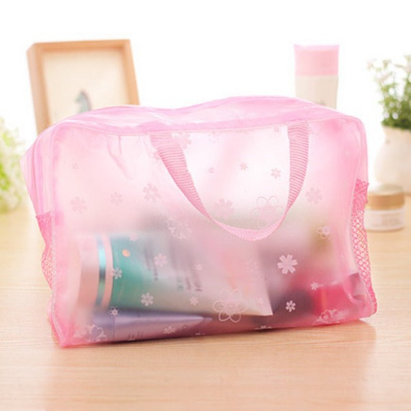 Pochette à cosmétiques transparente et étanche-lorana.eu