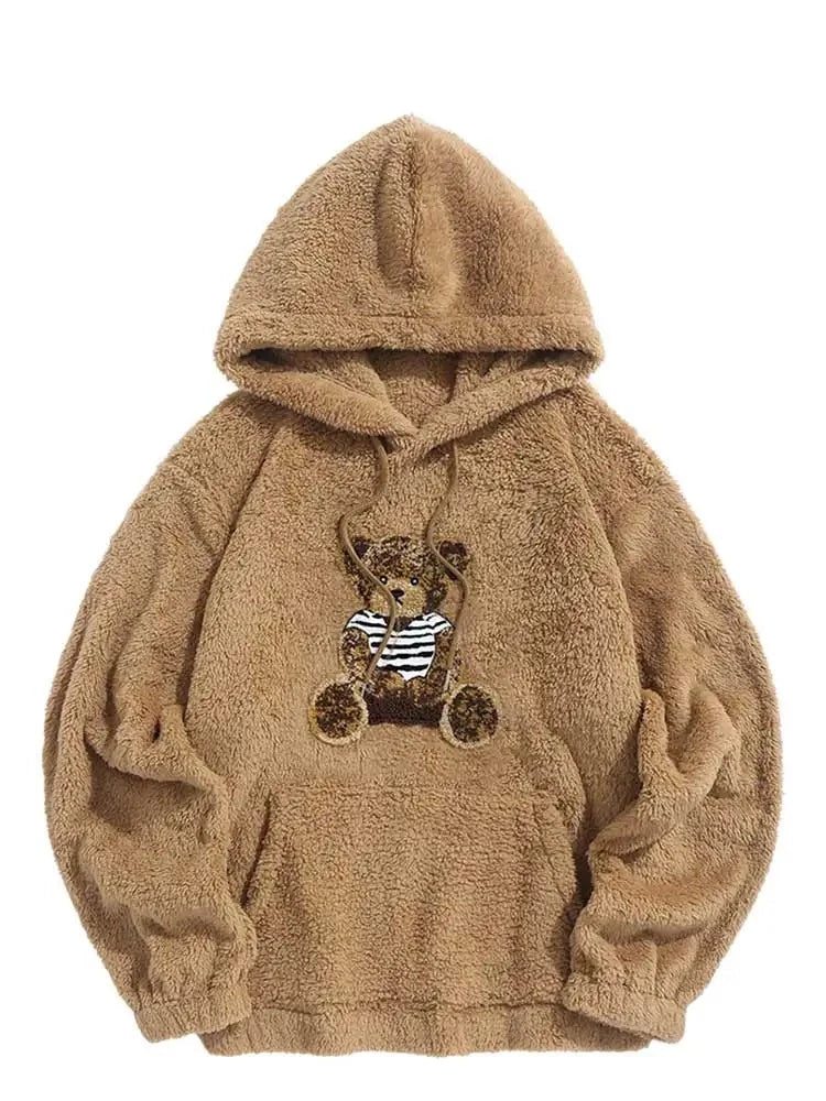 Sweat à capuche en peluche-lorana.eu