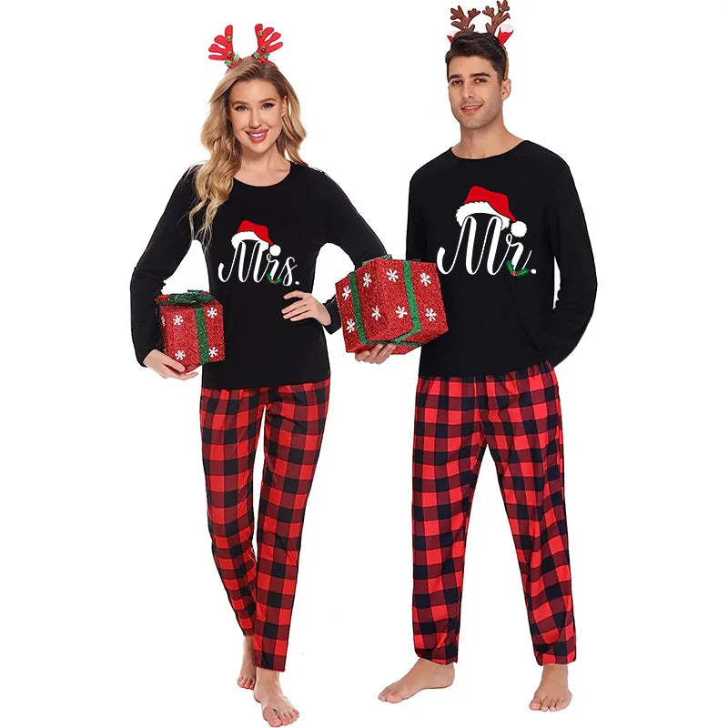 Pyjama de Noël pour les couples - POUR LUI-lorana.eu